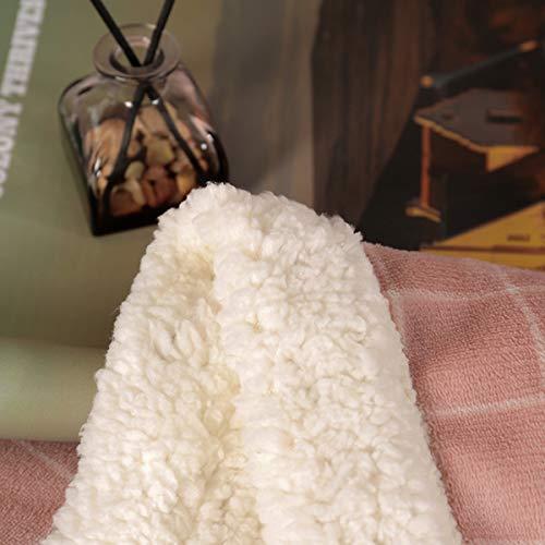 AKKY Comfort Premium Duvet Cover for Weighted Blanket, Lattice Sherpa Fleece Adult Minky Duvet Cover with Removable Zipper