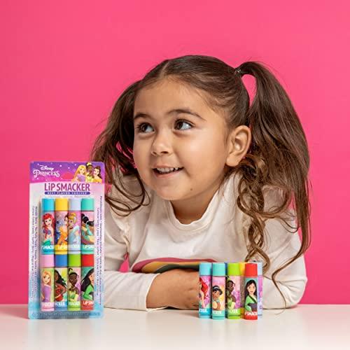 Lip Smacker Lip Smacker Disney Princess Flavored Lip Balm Party Pack 8 Count, Clear, For Kids