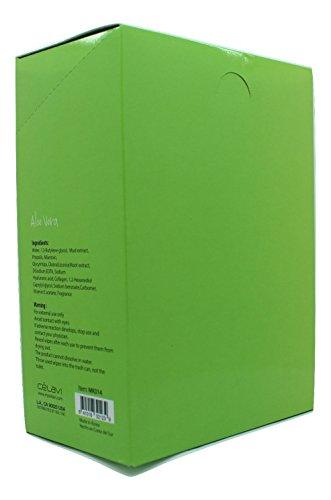 Celavi Cosmetics Celavi Essence Facial Mask Paper Sheet Korea Skin Care Moisturizing 24 Pack (Aloe Vera)