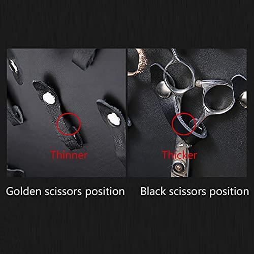 Fetcoi Fetcoi Barber Case Barber Carrying Case, Portable Hairdressing Tool Storage Barber Suitcase Barber Tool Box with Lock for Scissors Clippers Barber Supplies (Gold)