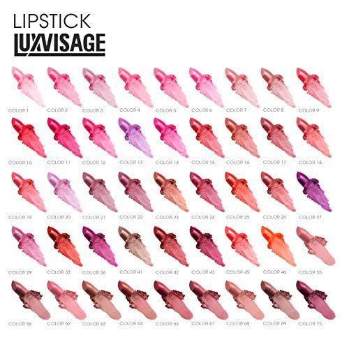Luxvisage Luxvisage Shimmering Moisturizing Luxurious 45 Rich Colors Lipstick, 4 grams (63)