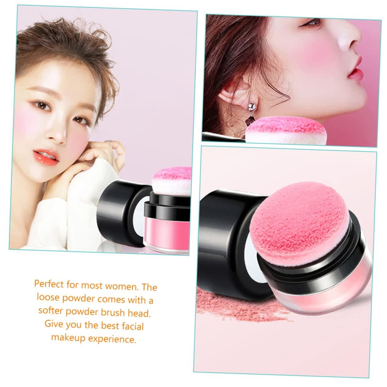 PLAFOPE PLAFOPE 3pcs Oil Control Cushion Blush Creme Blush Blusher Putty Blush Loose Blush Makeup Matte Blush Face Blushes Blush Pink Natural Blush Blusa Powder Blush Mineral Makeup Plastic Rosy