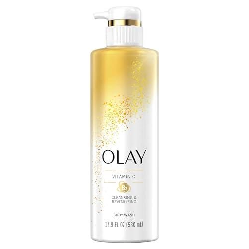 Olay Olay Body Wash with Vitamin C & B3, Nourishing & Revitalizing, 17.9 FL.OZ (530 ml) - Pack of 2