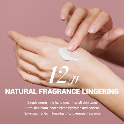 spa luxetique spa luxetique Travel Size Hand Cream Gift Set - Scented Hand Lotion for Dry Skin, Ideal Birthday Gift for Women, 6 x 1.0 oz