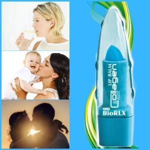 BioRLX BioRLX Collagen & Aloe Vera Lip Balm - Advanced Anti-Aging Lip Care for Youthful and Hydrated Lips (Collagen, 0.12 Ounce (Pack of 1))