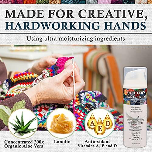 Original Udder Balm Quilter's Hand Cream, Fussy Cut Floral 5 oz for Quilters by makers of Original Udder Balm
