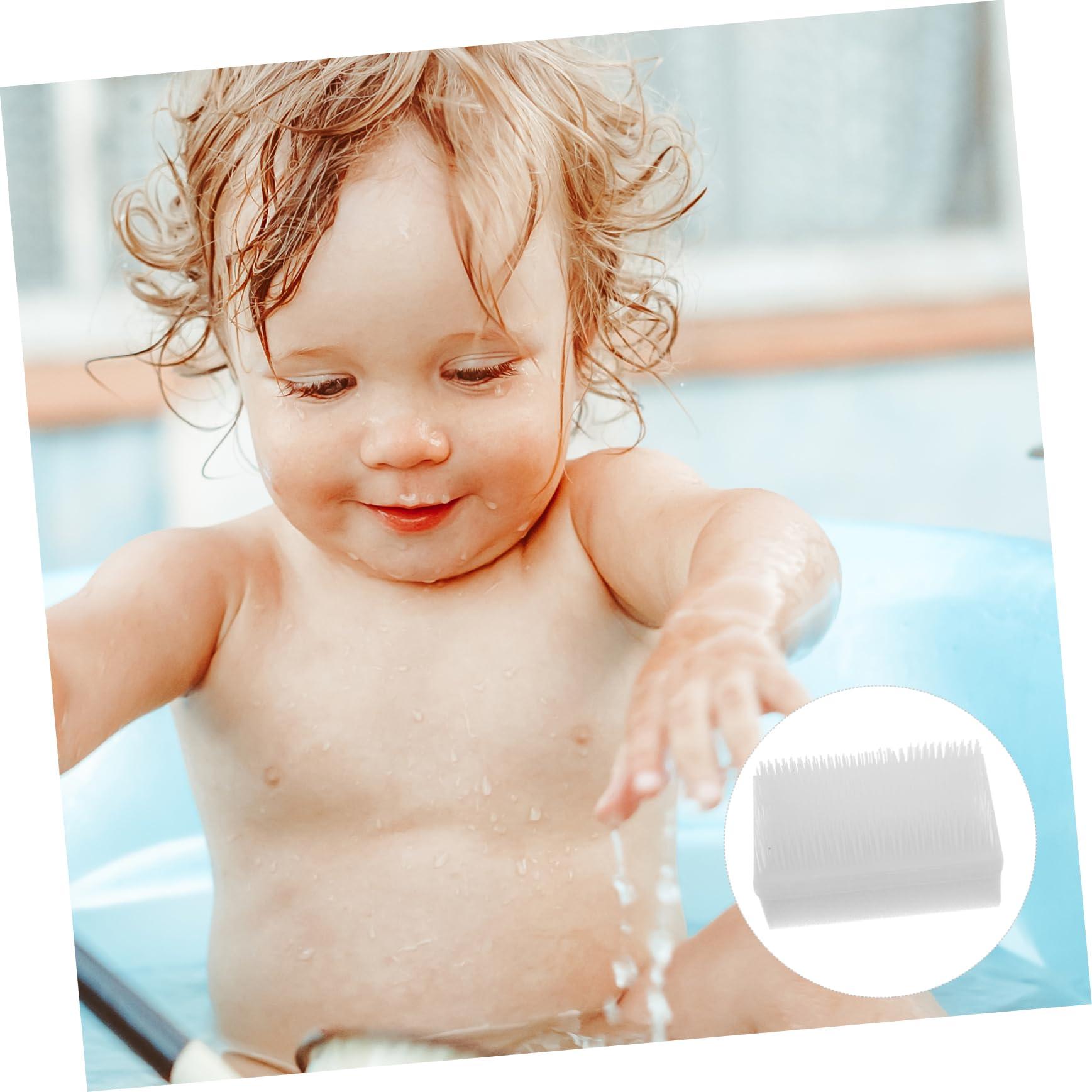 CRILSTYLEO CRILSTYLEO 2pcs Brush Wilbarger Corn Brush Wilbarger Brush Items Defensiveness Hook Hand Scrub Brushes Sensory Brushes Gadgets Method Brush Soft Bristle Nail Brush Vest Plastic White