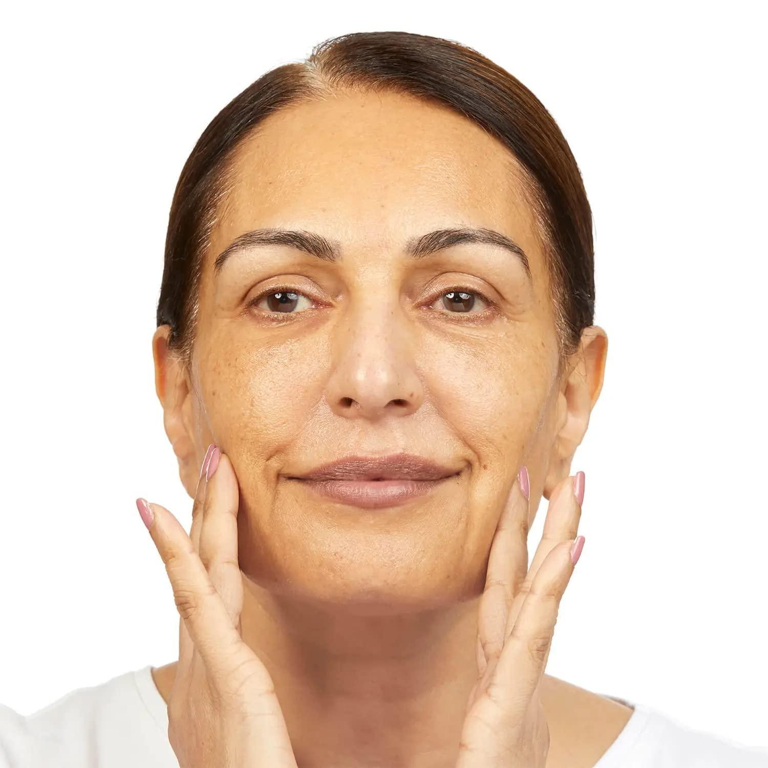 No.7 No.7 No7 Restore & Renew Dual Action Cleansing Lotion - Facial Cleanser & Exfoliant with Alpha Hydroxy Acid - Cleansing Lotion Makeup Remover for Anti Aging