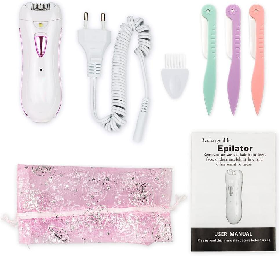 RYTM Epilator for Women, Epilator for Women Facial Hair Removal, Smooth Glide Epilator for Women Face, Smooth Glide Epilator for Women Facial Hair, Lady Facial Razor for Leg, Arm, Armpit, Facial, Bikini