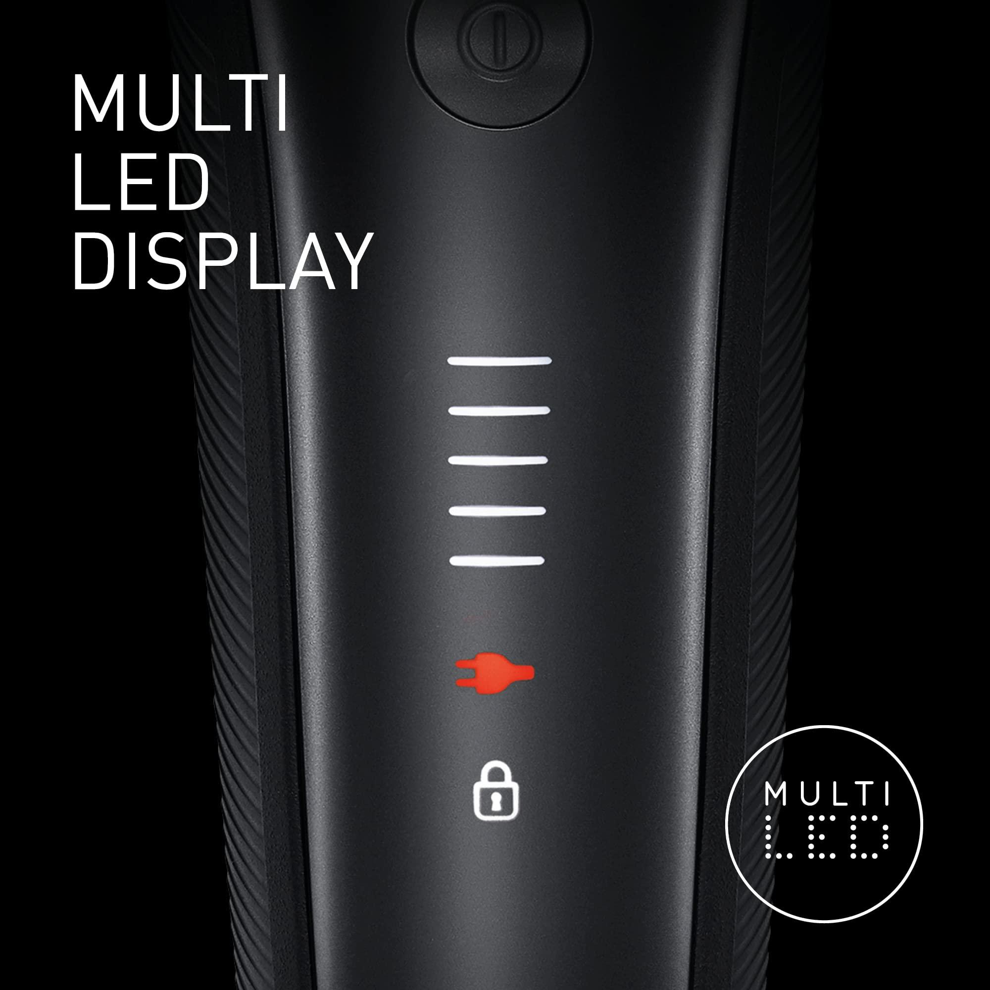 Panasonic Panasonic ES-LS6A Series 900+ Premium Wet/Dry Electric Shaver, 6-Way Shaving Head with Linear Motor, Black