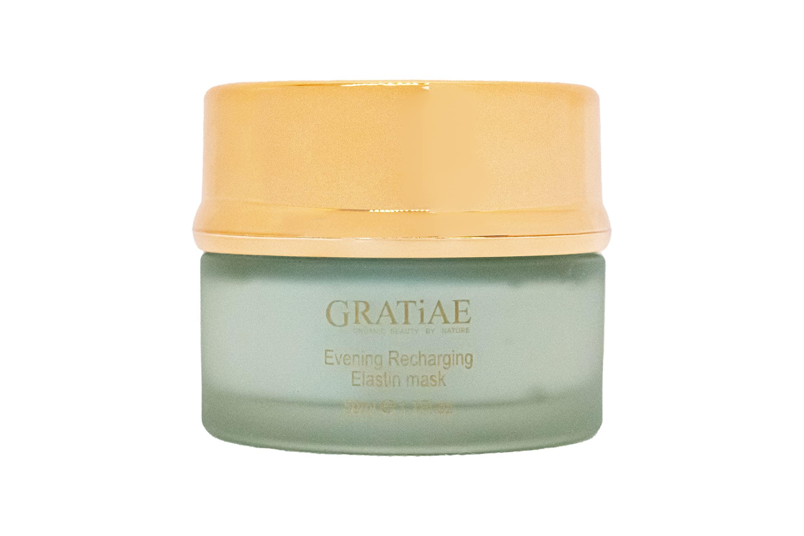 Gratiae Gratiae Organic Beauty By Nature Renewing Evening Recharging Elastin Mask by Gratiae Organic Beauty By Nature 1.7 Fl oz