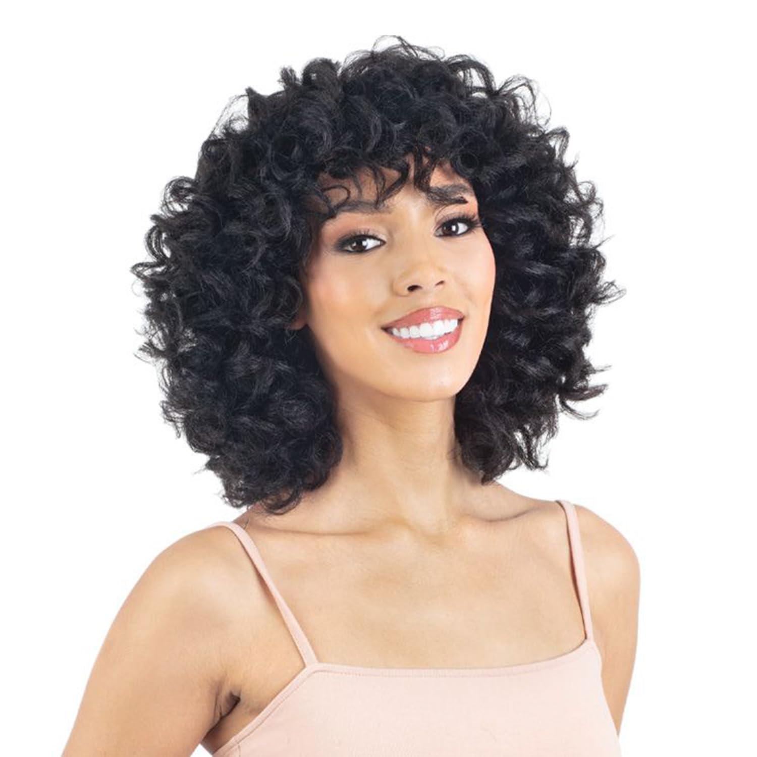 SHAKE-N-GO SHAKE-N-GO - NATURAL ME WIG - LOOSE DEEP (OFF BLACK 1B)