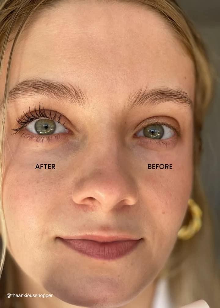 M2U NYC M2U NYC Black Mini Tubing Mascara (0.06 oz.) Made with Tubing Technology for Lash Extension Effect Clump-Free & Smudge-Proof Lengthening Mini Mascara for All Day Wear, Safe for Sensitive Eyes