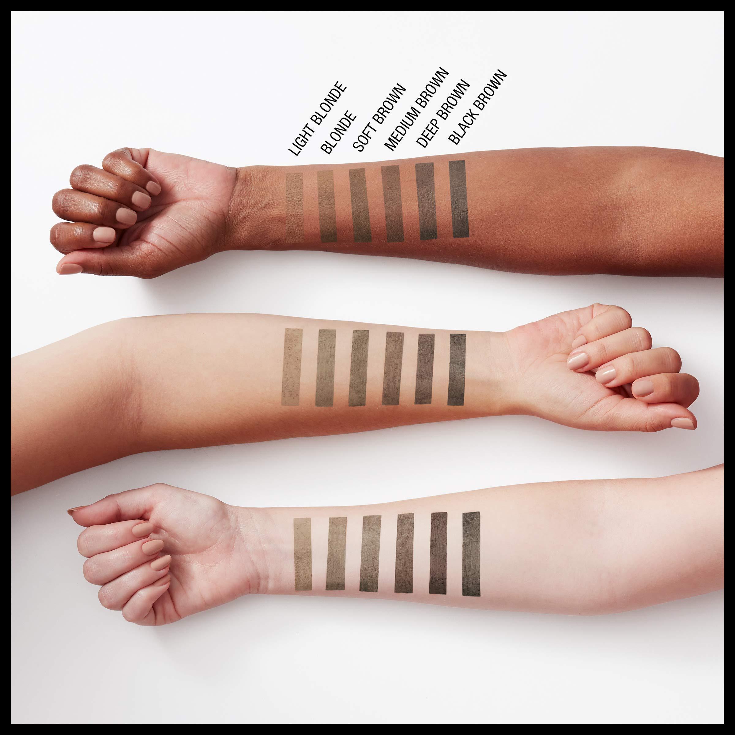 Maybelline New York Maybelline Brow Extensions Fiber Pomade Crayon Eyebrow Makeup, Medium Brown, 1 Count