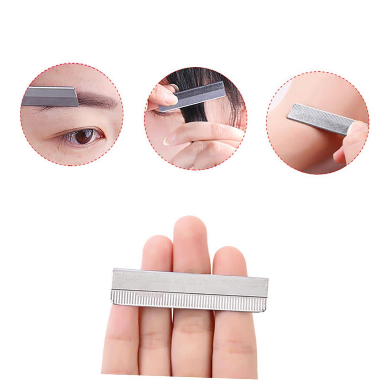 BIUDECO BIUDECO Eyebrow Shaver Eyebrow Trimmer Kit 100 Single Blades for Gentle and Accurate Brow Maintenance