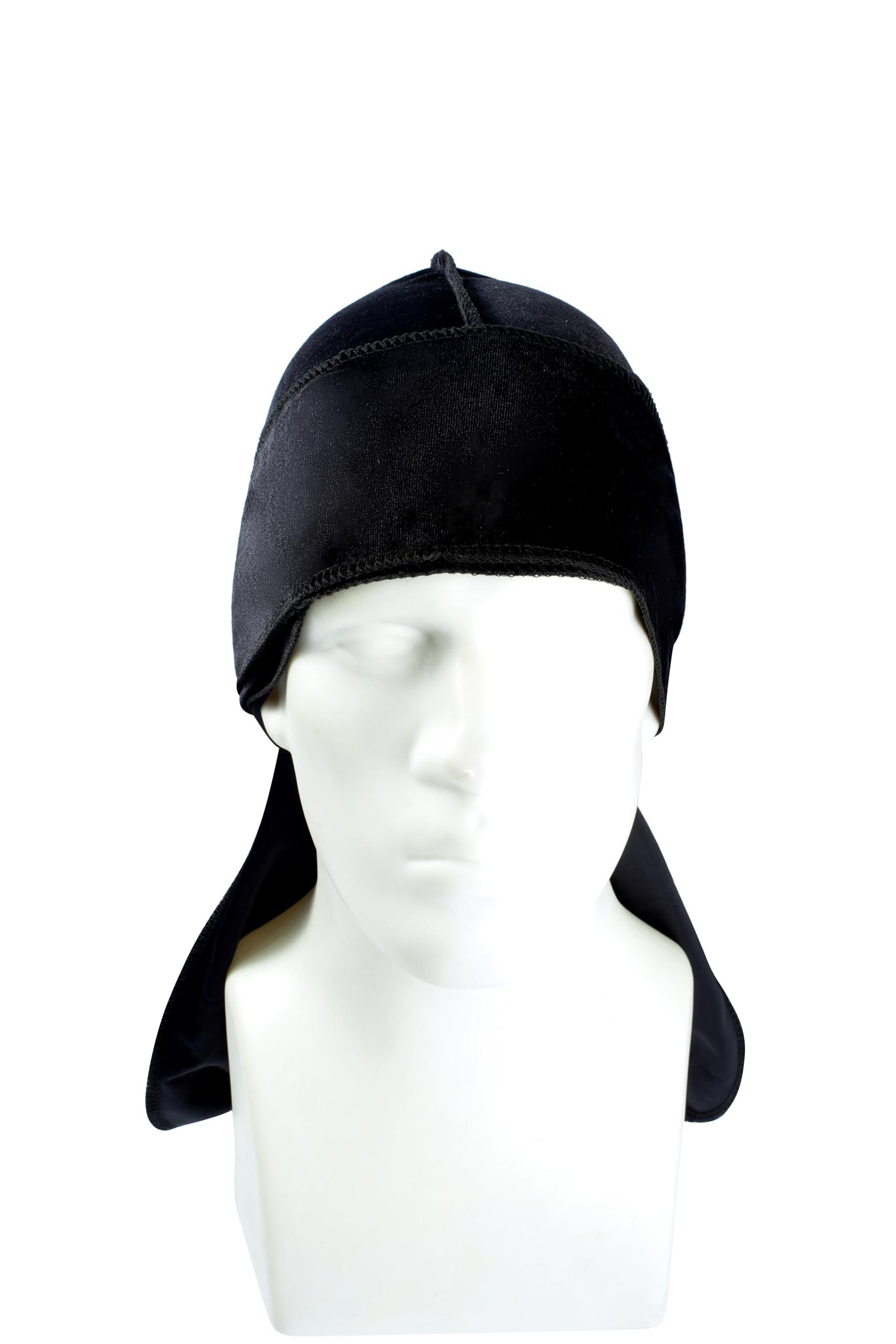 Fabz Beauty Fabz Beauty Silky Durag Velvet Black, Luxury Velvet Durags for Men and Women, Headwraps, Bandana Perfect for Dreadlocks, 360 Waves, Curls