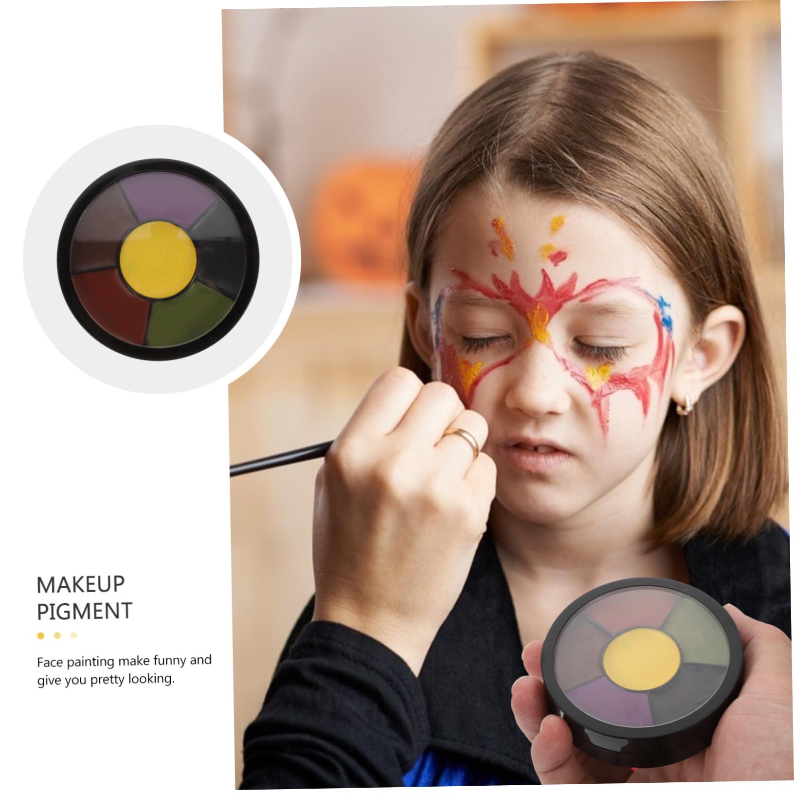 NOLITOY NOLITOY 2 Pcs Halloween Simulated Makeup Products Face Paint for Women Men Wound Cosmetic Kit