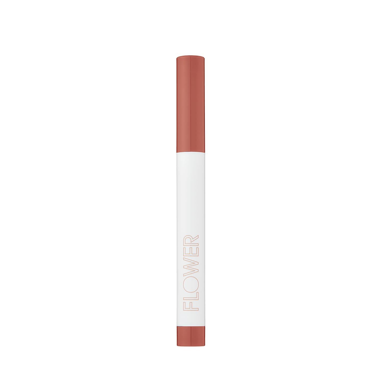 MAESA LLC FLOWER BEAUTY By Drew Barrymore Scribble Stick Lip Liner + Eyeliner - Smooth Application + Blendable - 2-in-1 Lip + Eye Liner (Tickle Me Pink)