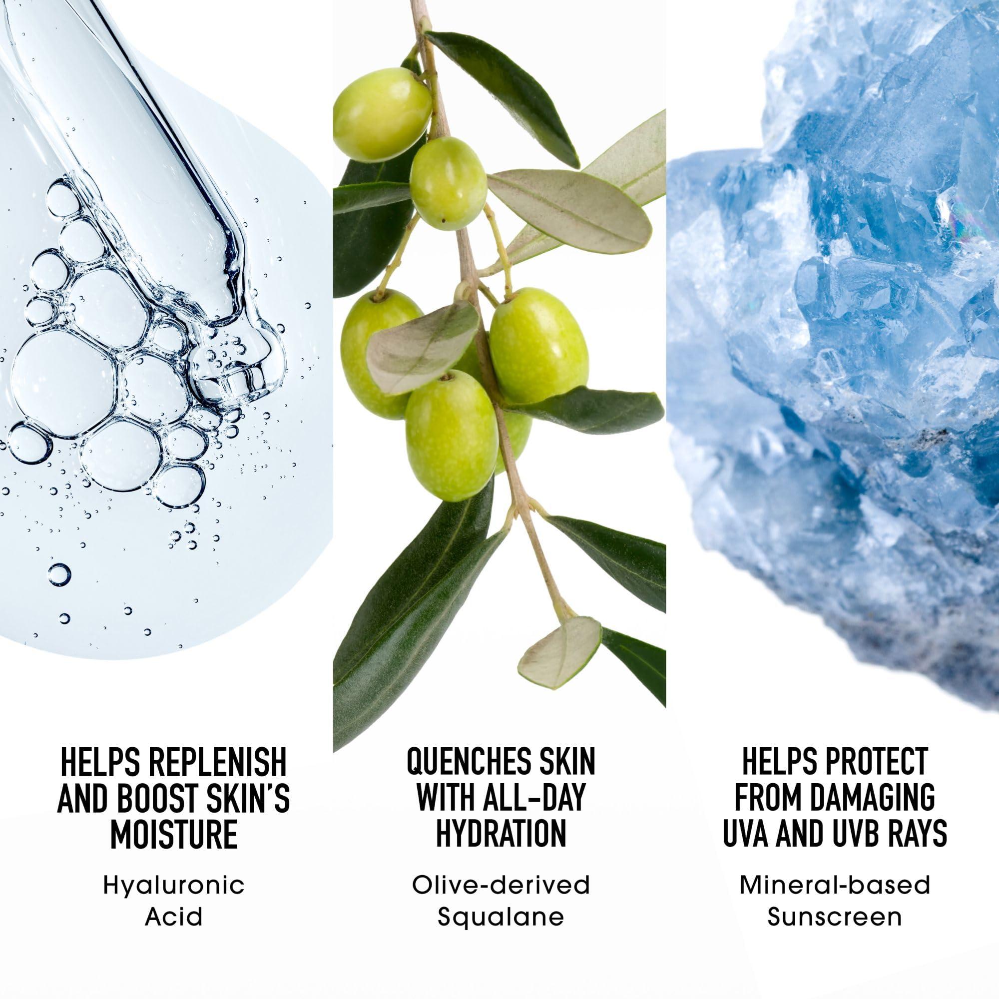 bareMinerals bareMinerals Complexion Rescue Tinted Moisturizer for Face with SPF 30, Vegan Tinted Mineral Sunscreen with Hyaluronic Acid, Mini Size, Sienna 10