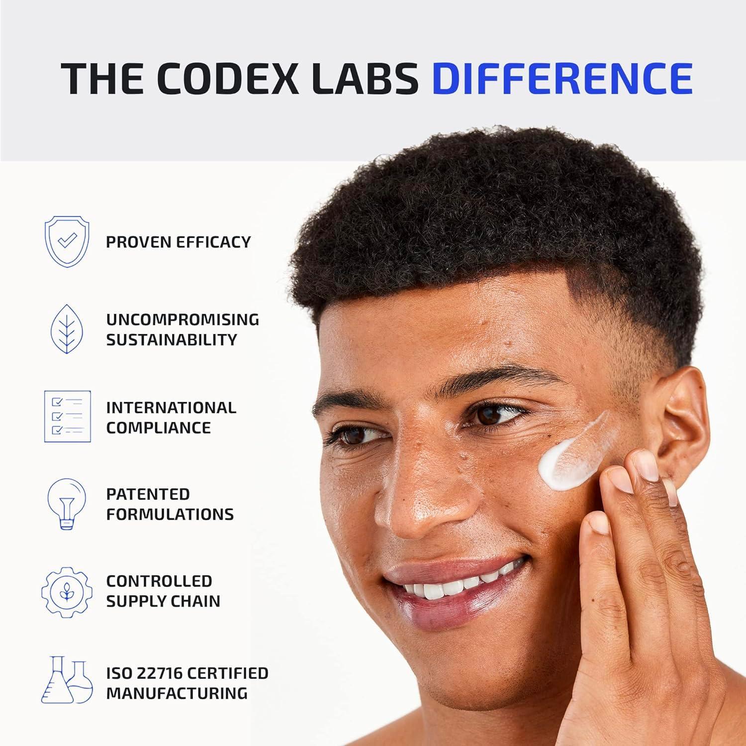 Codex Beauty Codex Labs Shaant Balancing Face Cream - Plant Retinol Alternative & Oil Control - For Acne Prone Skin, All Skin Types - With 1% Bakuchiol, Ashwagandha - Cruelty-Free, Vegan Skincare (50ml)