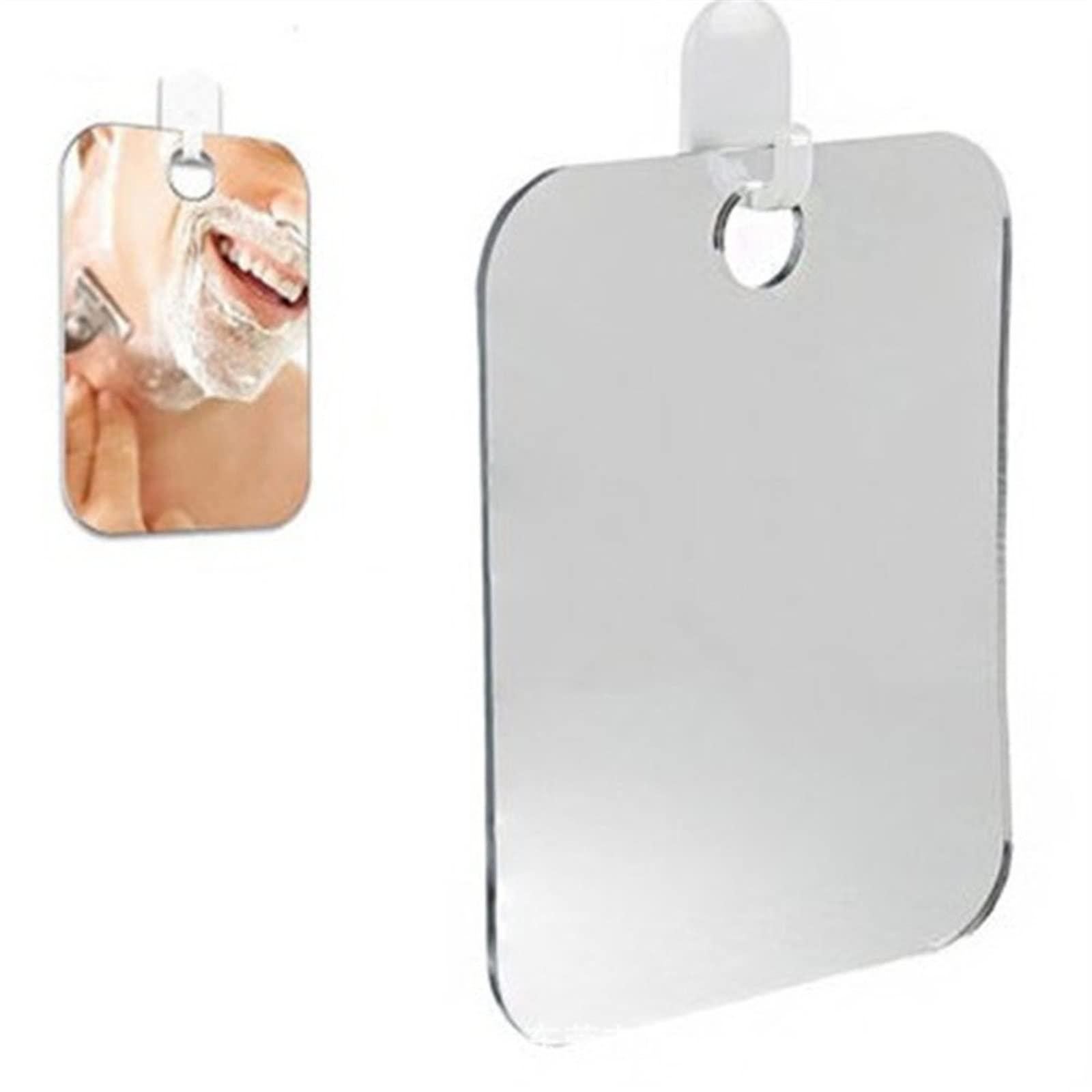 INLIMA INLIMA Mirror Anti Fog Shower Mirror Bathroom Fogless Fog Free Mirror Washroom Travel Shaving Mirror