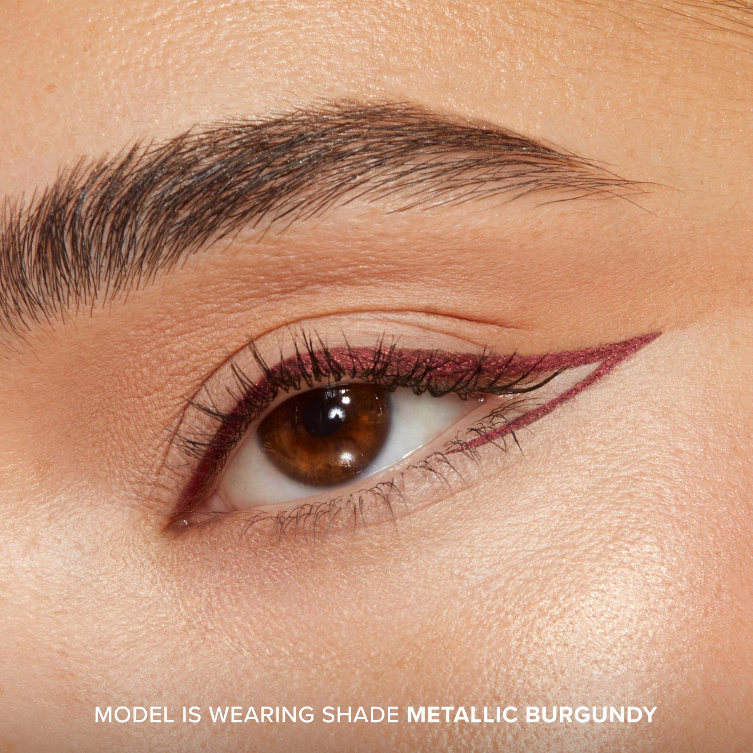 Too Faced Too Faced Killer Liner 36 Hour Waterproof Gel Eyeliner Pencil | Long Lasting + Smudge Proof, 0.04 oz., Metallic Burgundy