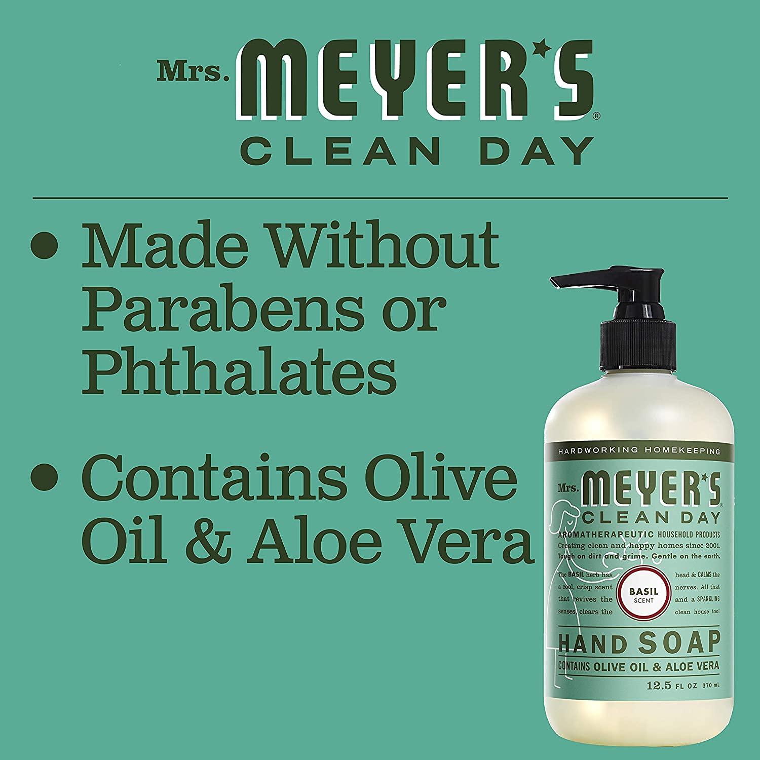 MRS. MEYER'S CLEAN DAY MRS. MEYER\'S CLEAN DAY Hand Soap, Refill Variety Pack Soaps Made to Clean and Freshen Hands