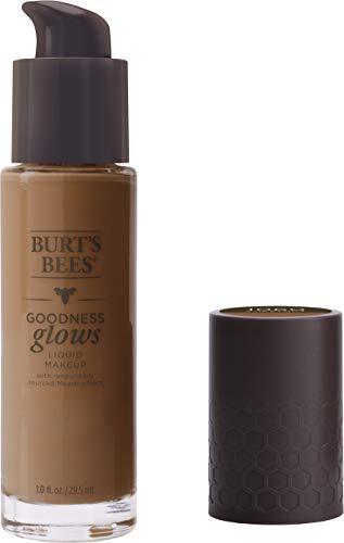 Burt's Bees Burts Bees Goodness Glows Liquid Makeup, Chestnut - 1.0 Ounce (Pack of 2)