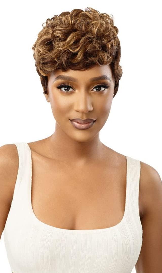 Duby Outre Human Hair Premium Clipper Cut Duby Wig HH SAYRA (DB1B/BLU)