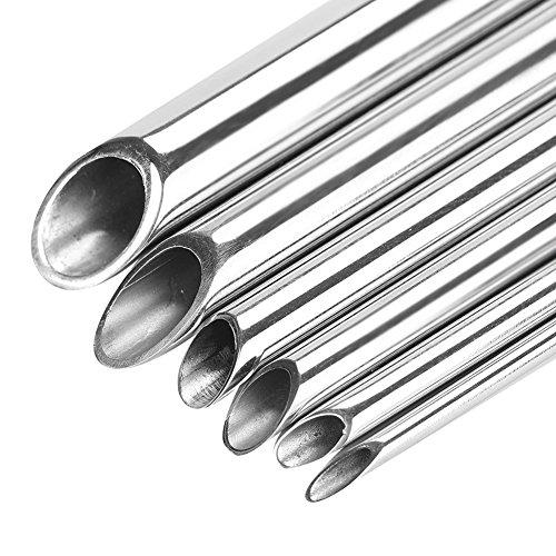 FILFEEL Stainless Steel Piercing Receiver Needle Receiving Tube Body Jewelry Holding Piercing Tool (5mm)