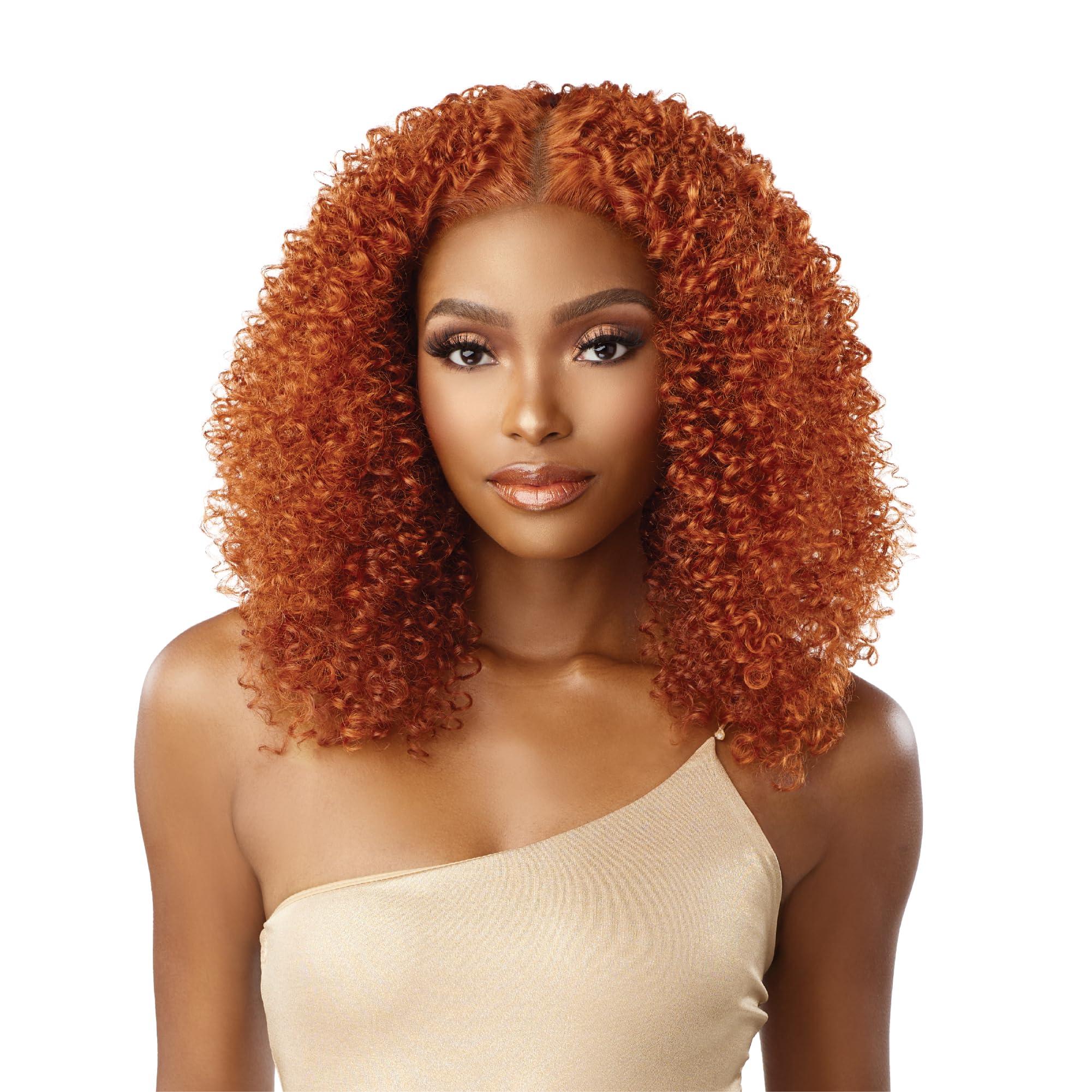 Sensationnel Sensationnel Butta lace precut wigs - unit 5 glueless extra wide 5 inch deep parting synthetic pre tweezed smaller knot hairline (2 DARKBROWN)