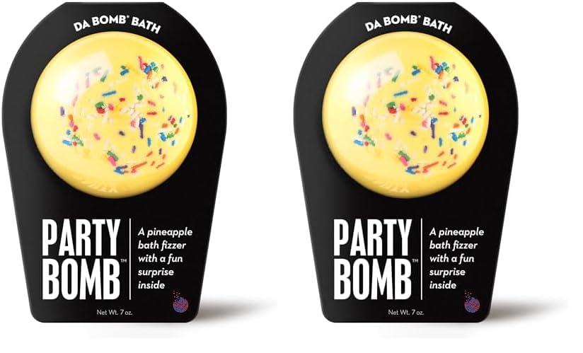 DA BOMB DA BOMB Bath Party Bath Bomb, 7oz (Pack of 2)