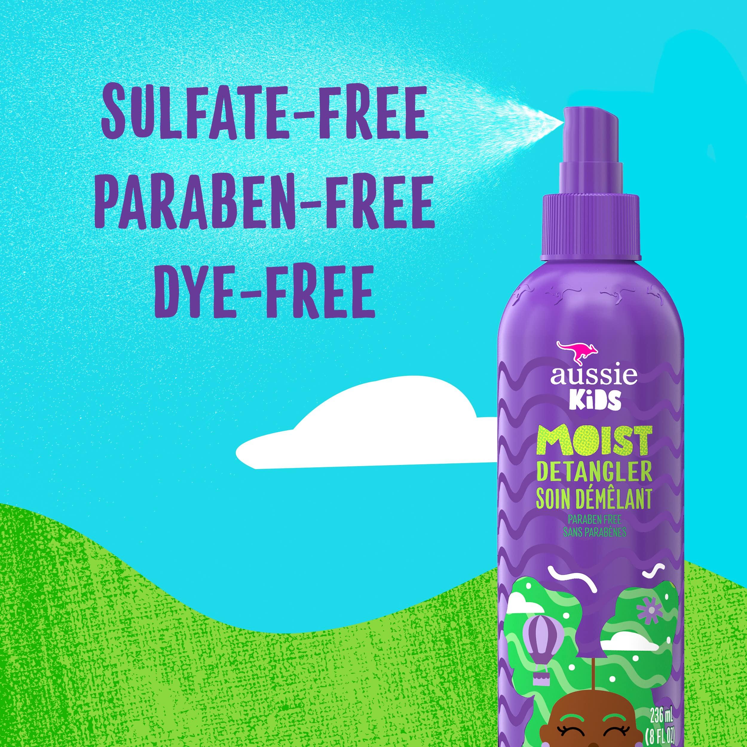 Aussie Aussie Kids Moist Detangler for Kids, 8 fl oz