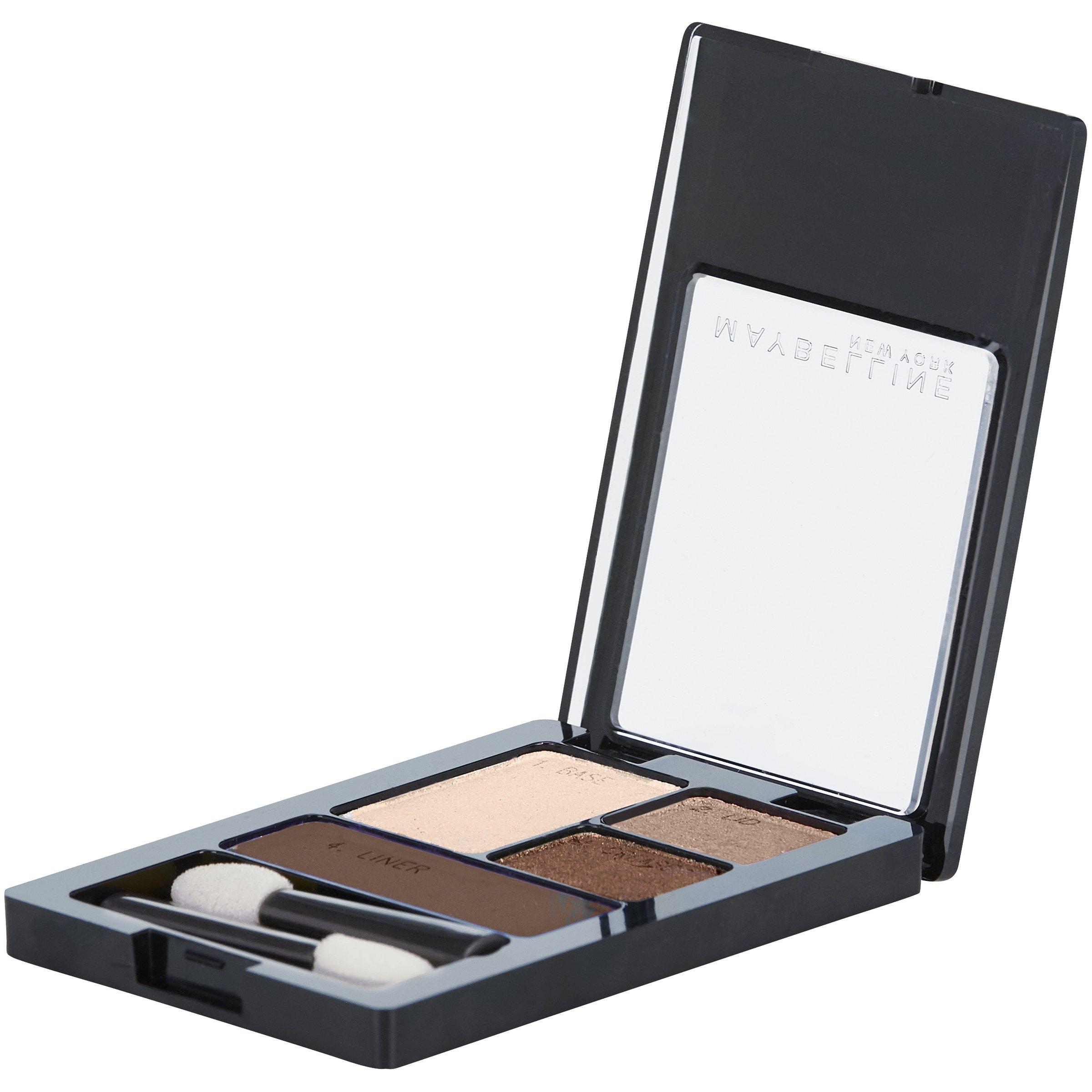 Maybelline New York Maybelline New York Expert Wear Eyeshadow Quads, Natural Smokes, 0.17 oz.