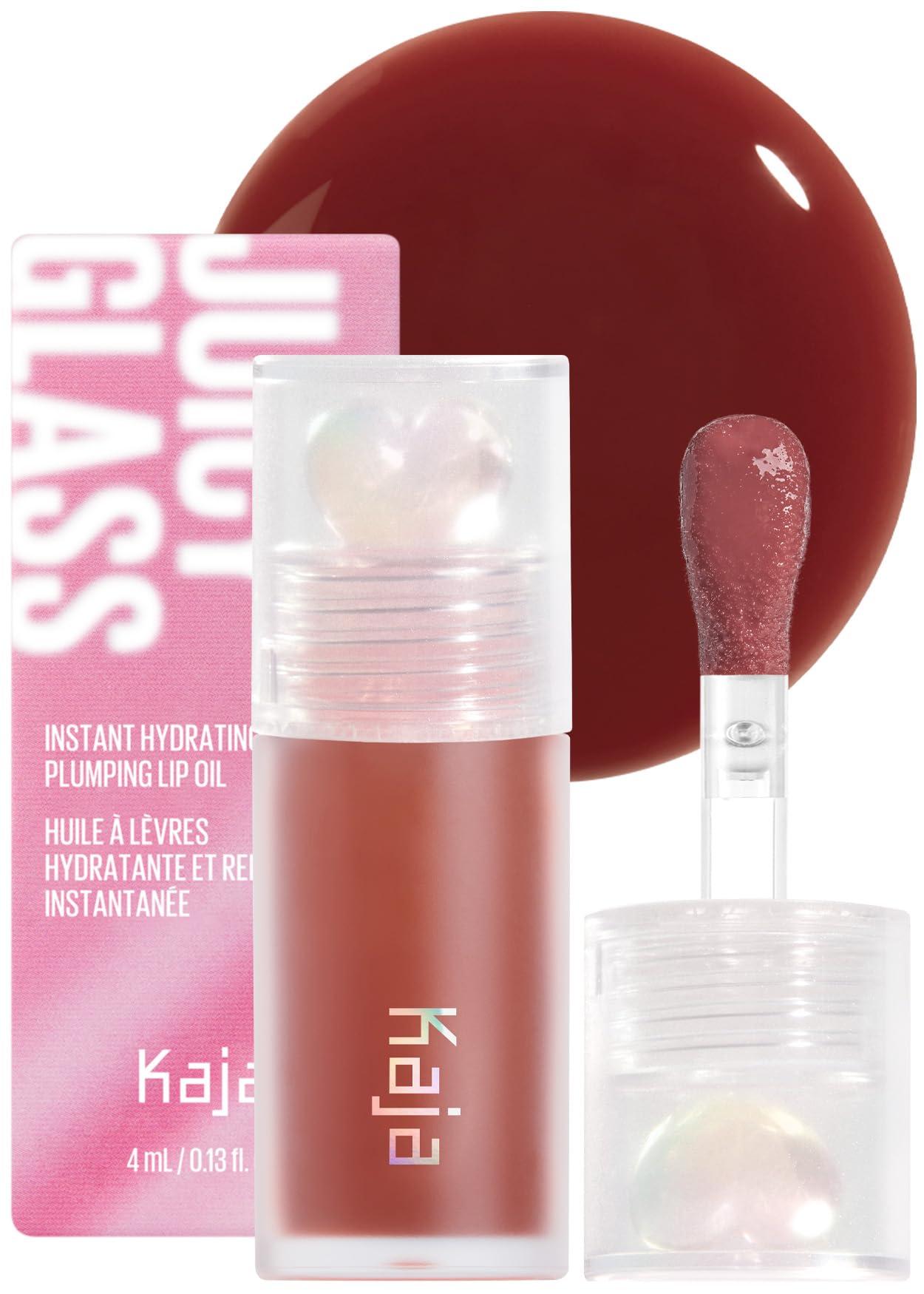 Kaja Kaja Juicy Glass Lip Oil 07 Fig Smoothie + Winged Eyeliner & Pen - Wink Stamp Bundle