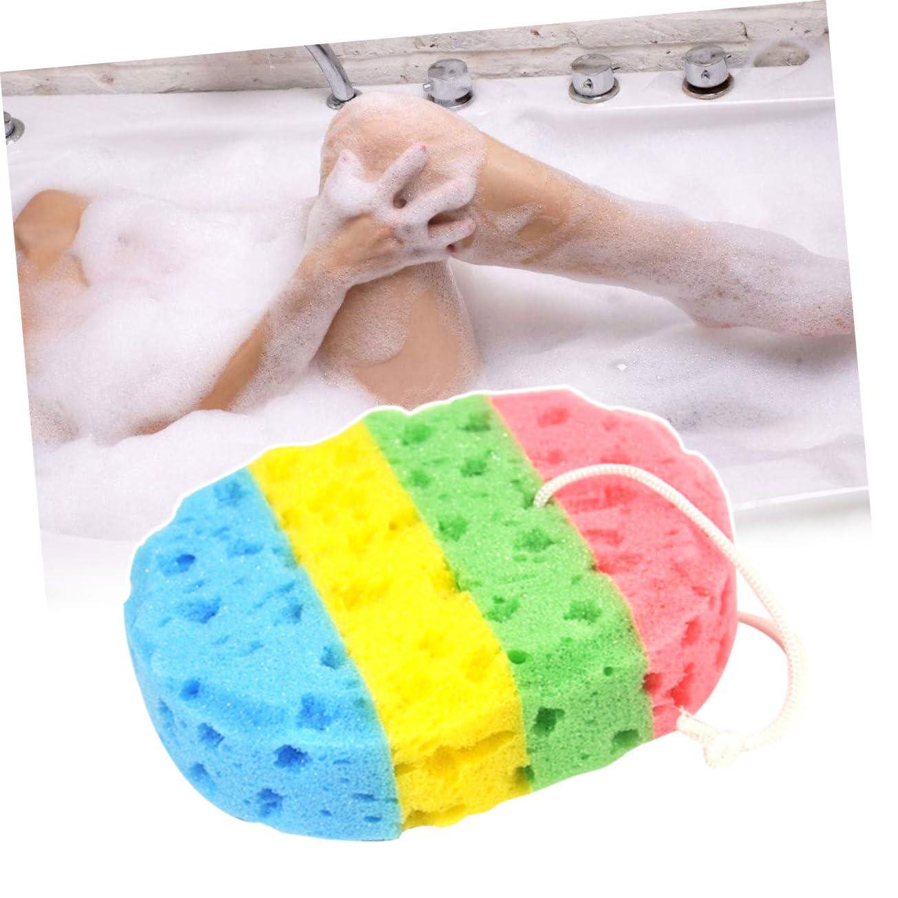 Beavorty Beavorty 6 Pcs Shower Sponge para Sponges Body Ultra Soft Exfoliating Bath Sponge Kitchen Sponge Holder for Sink Wash Tub Seaweed