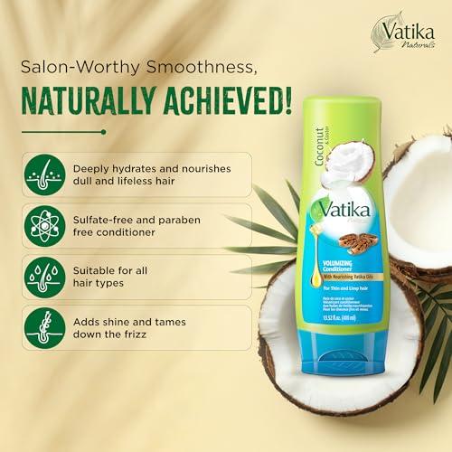 Vatika Naturals Dabur Vatika Naturals Shampoo and Conditioner Set (Coconut)