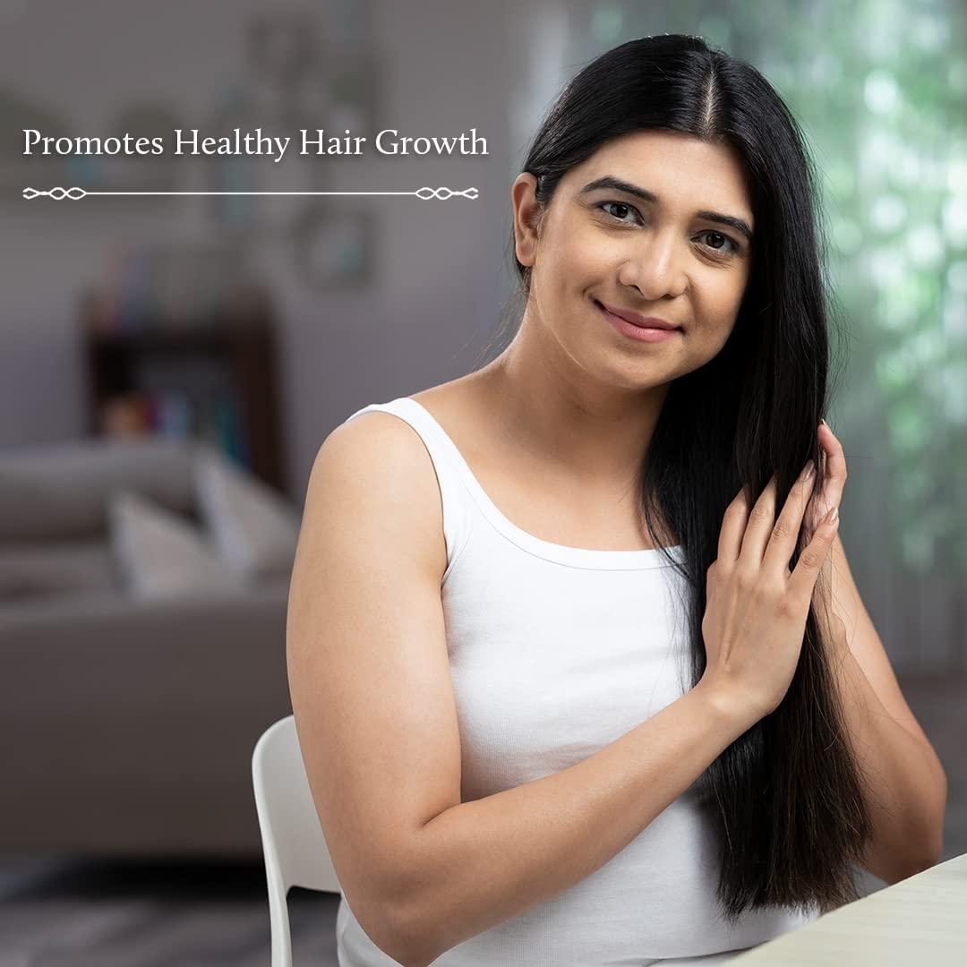 Blue Nectar Blue Nectar Elevate Your Hair Care Routine with Ayurvedic Hair Growth Oil & Anti-Dandruff Shampoo Bundle - Nourish, Strengthen, and Revitalize Your Locks Naturally