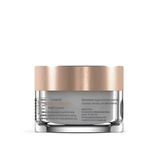 Cetaphil Cetaphil Healthy Renew Skin Tightening Night Cream 1.7 Oz, Wrinkle Repair Cream for Face with Peptides, Retinol Alternative Cream For Sensitive Skin, Fragrance Free