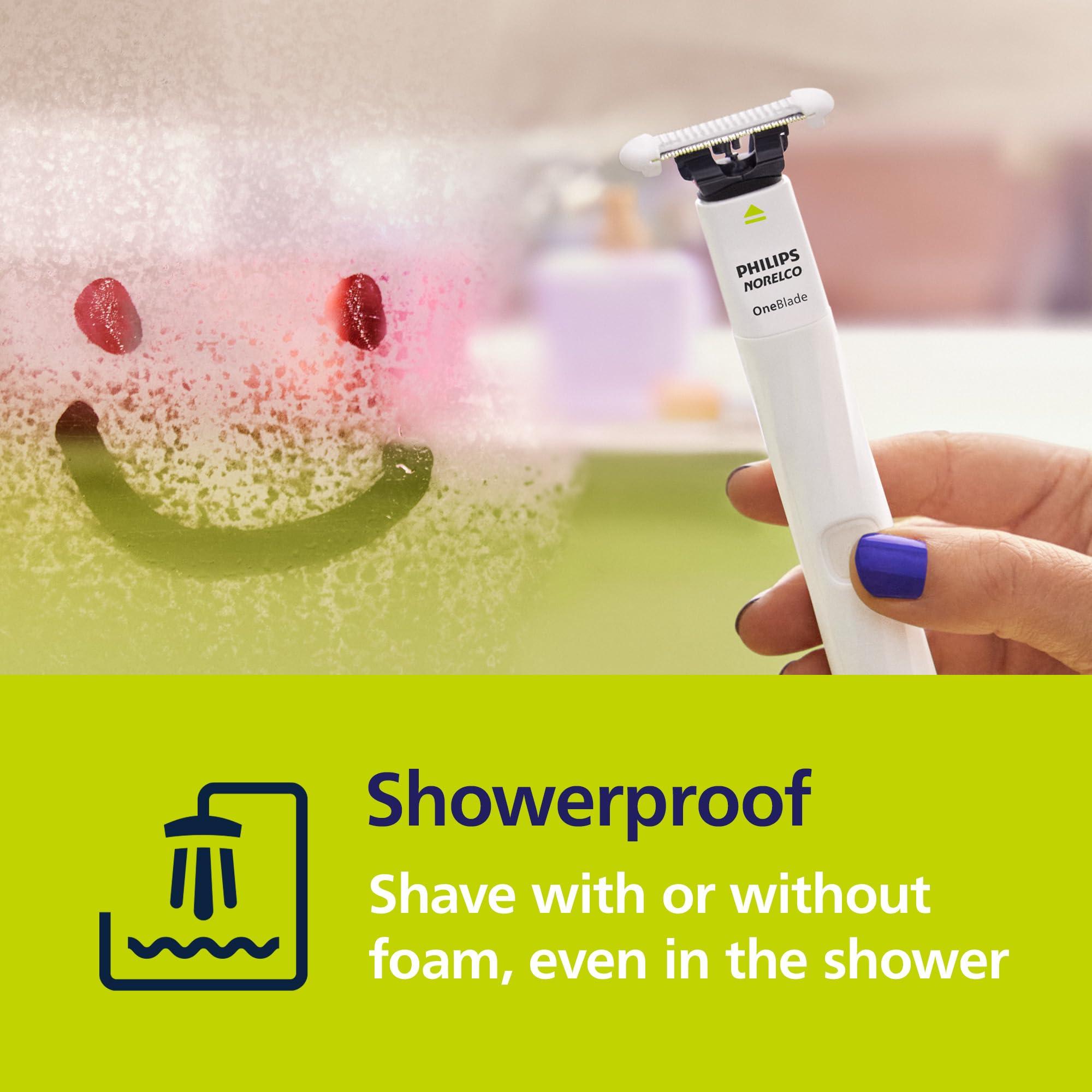 Philips Norelco Philips Norelco OneBlade Intimate, Designed for Pubic Grooming, Trim & Shave with Extra Skin Protection, Model QP1924/70