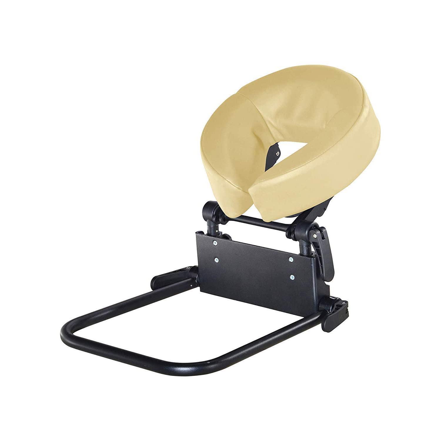 Master Massage Master Massage Home Mattress Top Massage Kit Adjustable Headrest & Face Cushion Family Use Massage Equipment (Cream)