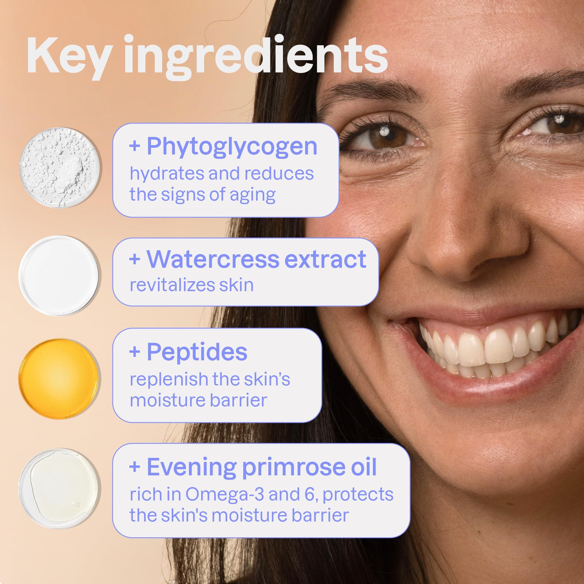 ATTITUDE ATTITUDE Oceanly Night Cream Bar, EWG Verified, Plastic-free, Plant and Mineral-Based Ingredients, Vegan and Cruelty-free Face Moisturizing Products, PHYTO AGE, Unscented, 1 Ounce