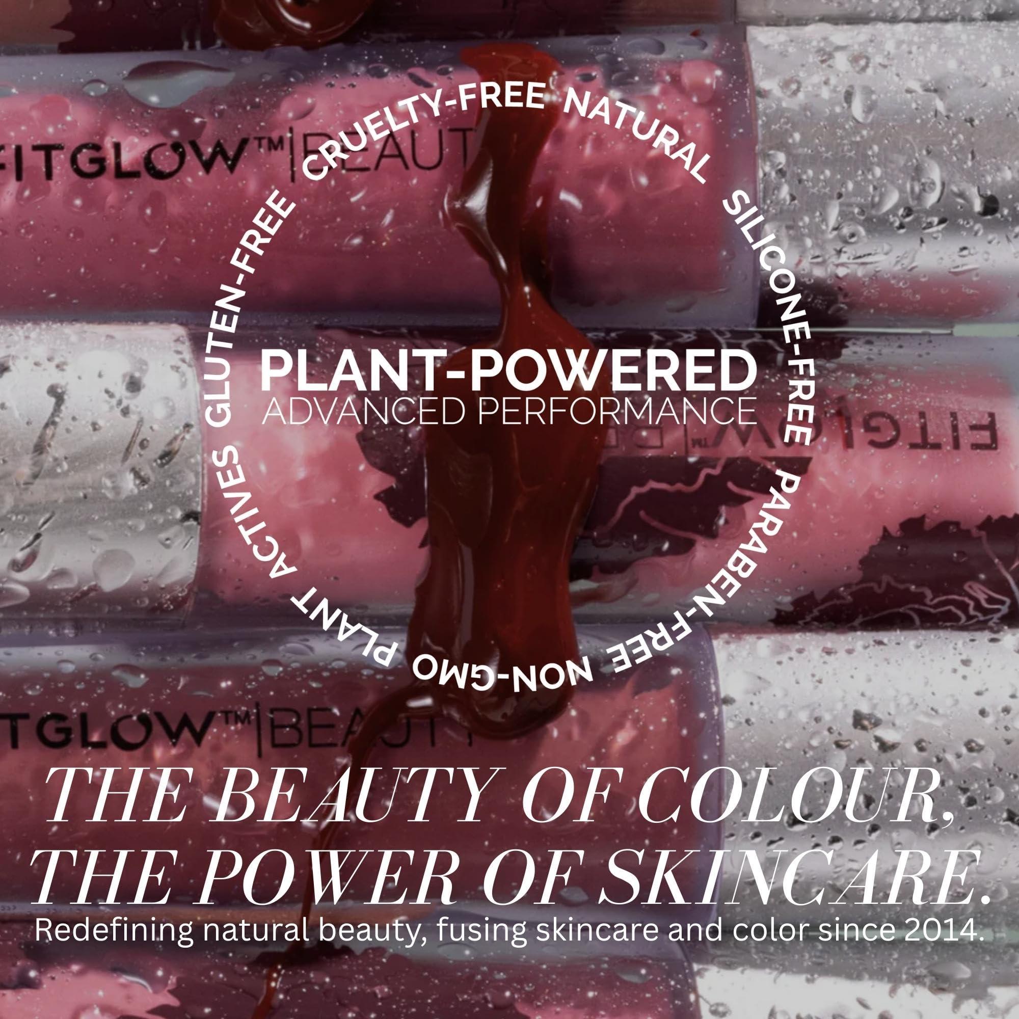 FITGLOW FITGLOW Beauty - Lip Color Serum | Vegan, Woman-Owned Clean Beauty (Nudie - Pink Nude)