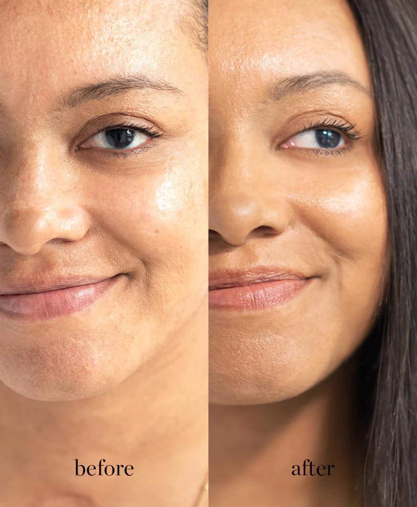 Ere Perez Ere Perez - Natural Oat Milk Foundation | Vegan, Cruelty-Free, Clean Beauty (Mocha | golden-dark neutral, 1 fl oz | 30 ml)