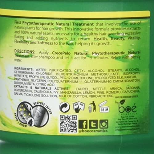 Boe  Boe Crece Pelo Natural Phitoterapeutic Treatment, 36 Ounce