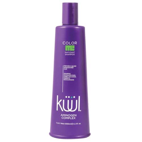 Kuul Color Kuul Matizant Shampoo 33.8 FL OZ each (2 PACK) 2 (dos Matizador para cabello rubio)