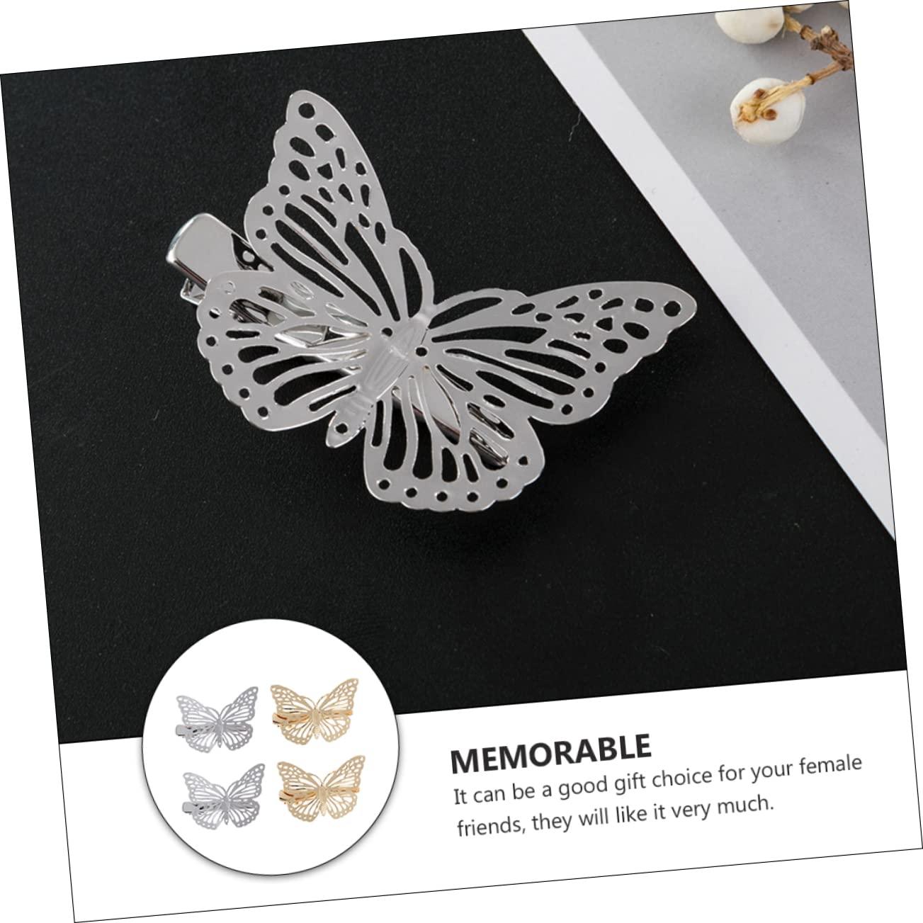 Cinaci Cinaci 8 Pieces Silky Satin Big Hair Bows for Women Girls Teens, Fancy Long Tail Bow Hair Clips French Hair Barrettes Hair Accessories