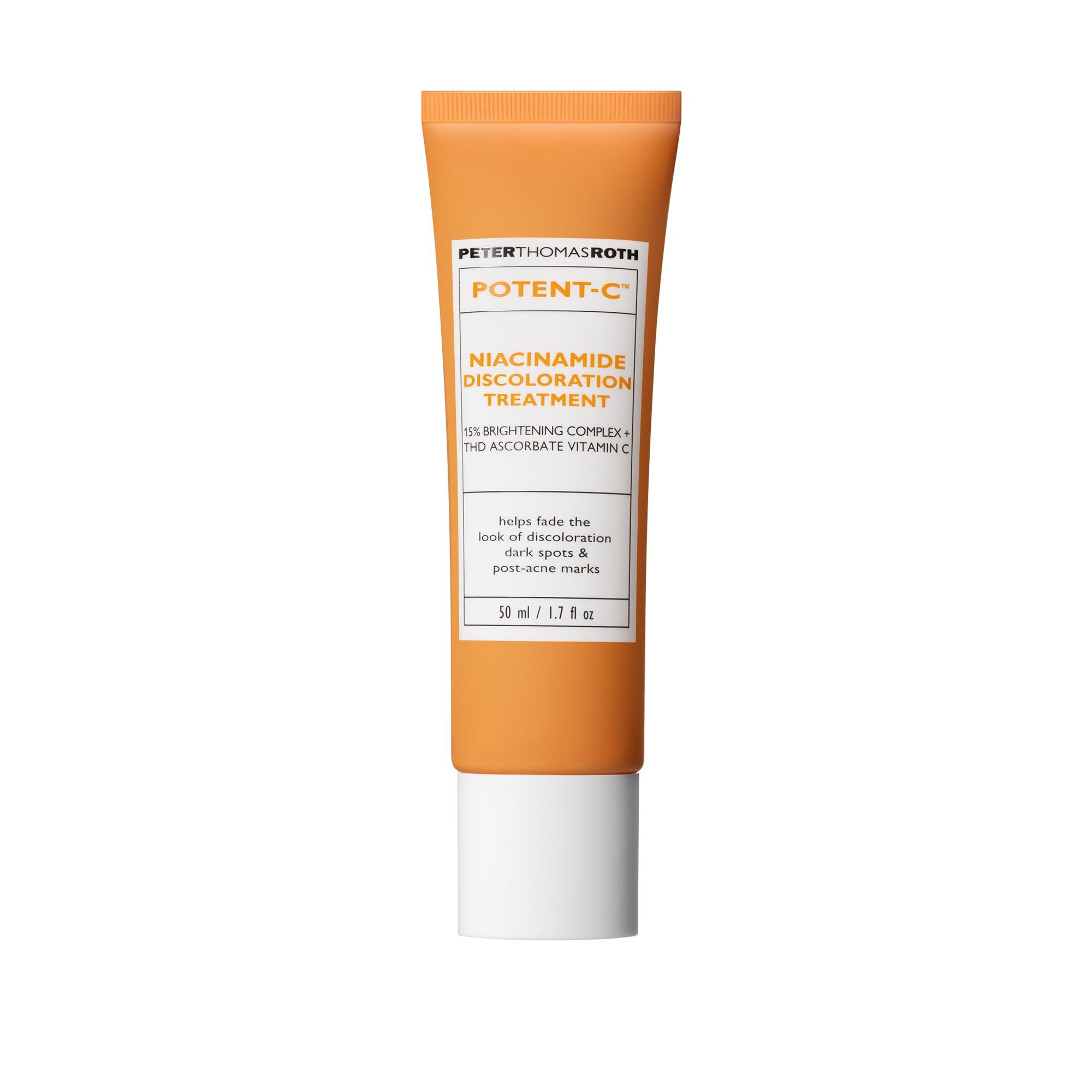 Peter Thomas Roth Peter Thomas Roth | Potent-C Niacinamide Discoloration Treatment for Discoloration, Dark Spots and Post-Acne Marks, Intensive Brightening Treatment with Vitamin C and Niacinamide