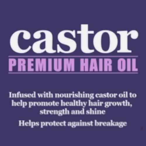 SFC Natural King Pro-growth Castor Hair & Beard Oil 7.1 oz and 2.5 oz. Travel Size (2-PC Set)