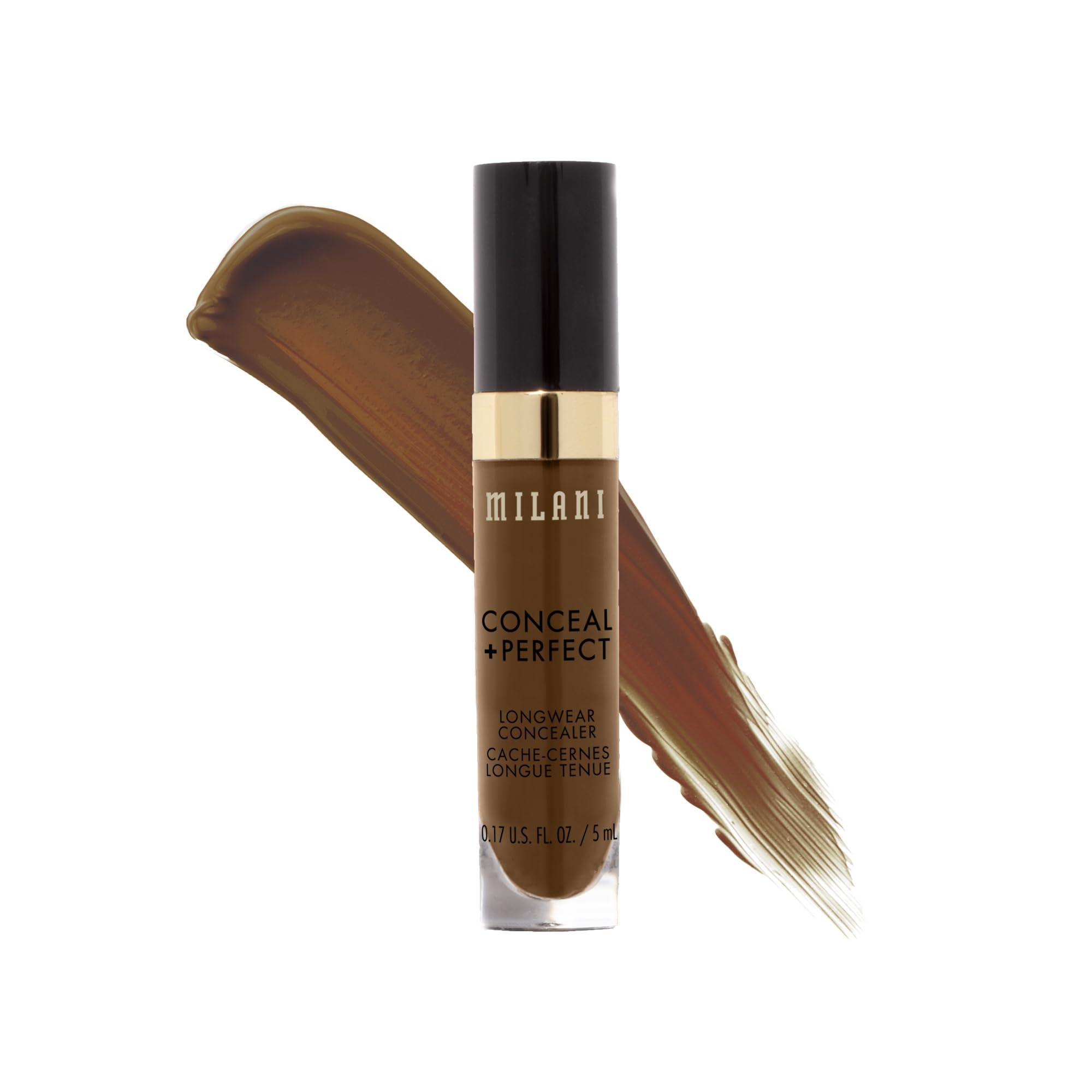 Milani Milani Conceal + Perfect Longwear Concealer - Cool Toffee (0.17 Fl. Oz.) Vegan, Cruelty-Free Liquid Concealer - Cover Dark Circles, Blemishes & Skin Imperfections for Long-Lasting Wear